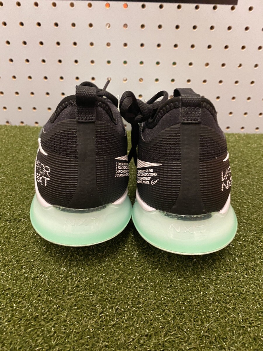 Nike Court React Vapor NXT HC Black Mint White CV0724-009 Men Size 13 Nike React Vapor NXT HC White Black Mint Men main image 4