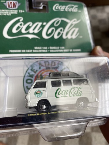 M2 Machines 1965 Dodge A-100 Camper Van Coca Cola A22 LE 8,750 PCS - Picture 15 of 18