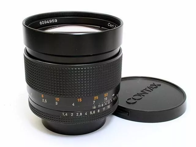 Contax Carl Zeiss Planar T* 85mm F1.4 AEG Telephoto Prime Lens from Japan  F/S