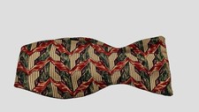 Robert Talbott Mens silk self tied bow tie