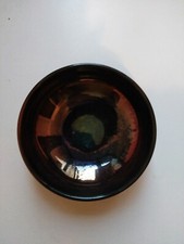 Sant'Andrea Faenza, Ciotola In Ceramica Con Lustro Metallico Anni 70