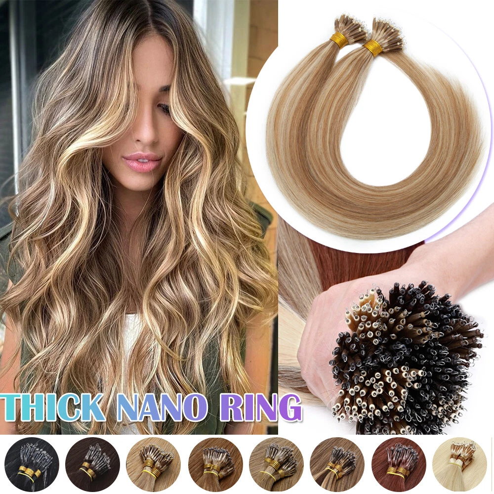 Laced Hair Silicone Lined Micro Beads Small #6 (Medium Blonde)