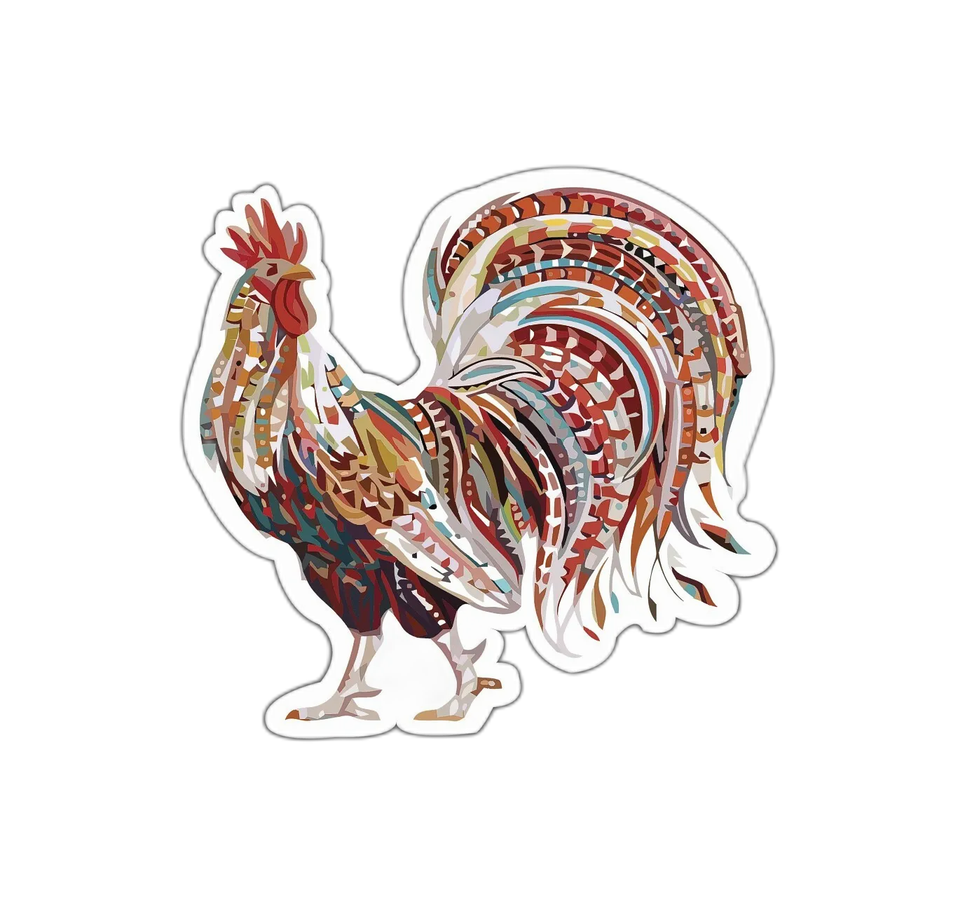 Rooster Sticker Decal