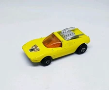 Matchbox Lesney Vintage 1971 Hot Rod No. 1 Yellow Made in England LOOSE 