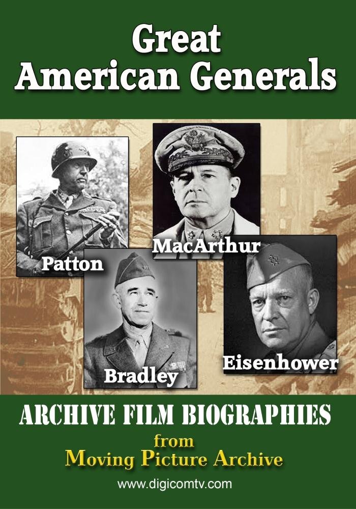 Great American Generals - Patton, MacArthur, Eisenhower, Bradley (DVD)
