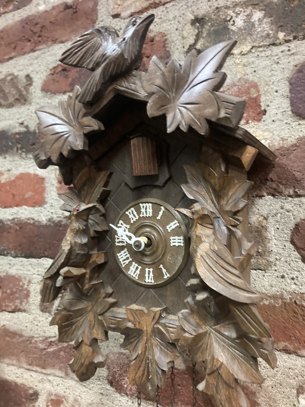 Large 2 Weight Regula Vintage Black Forest cuckoo Clock Working eBay