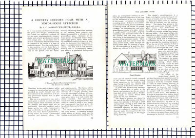 (7286) E C Morgan Willmott Architekt - Artikel von 1909