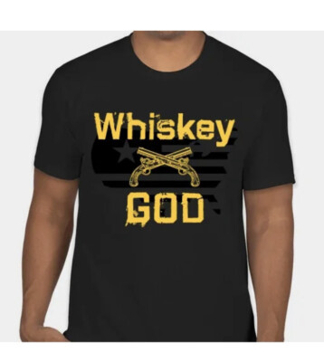 *Whiskey*Guns*God*Country-Next Level Sueded Crew Neck Short Sleeve t-shirt (2XL)