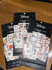 Lot Of 3 Disney Happy Planner Sticker Books