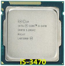 Intel Core i5-3470 CPU Quad Core 3.20GHz 6MB SR0T8 Socket 1155 Processor