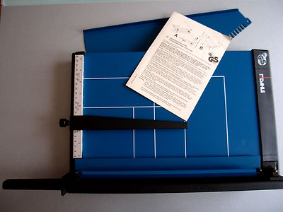 (PRL) DAHLE 560 GUILLOTINE CUTTER 35 CM PAPER CUTTER SHEAR LEVER SHEAR