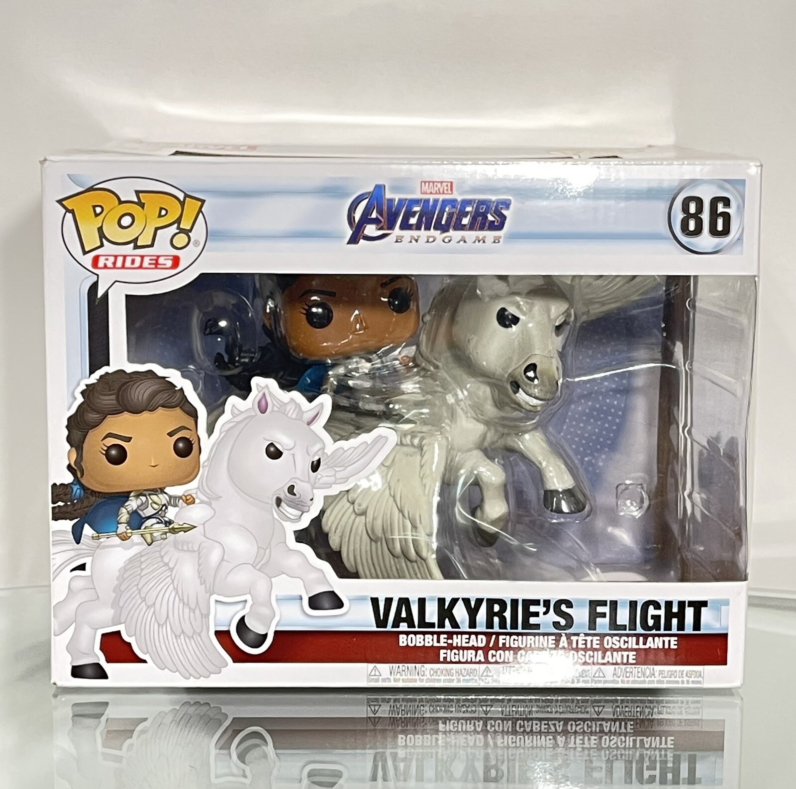 En Oferta Funko Pop! Rides - Avengers Endgame - Valkyrie'S Flight #86 Totalmente Nuevo En Caja