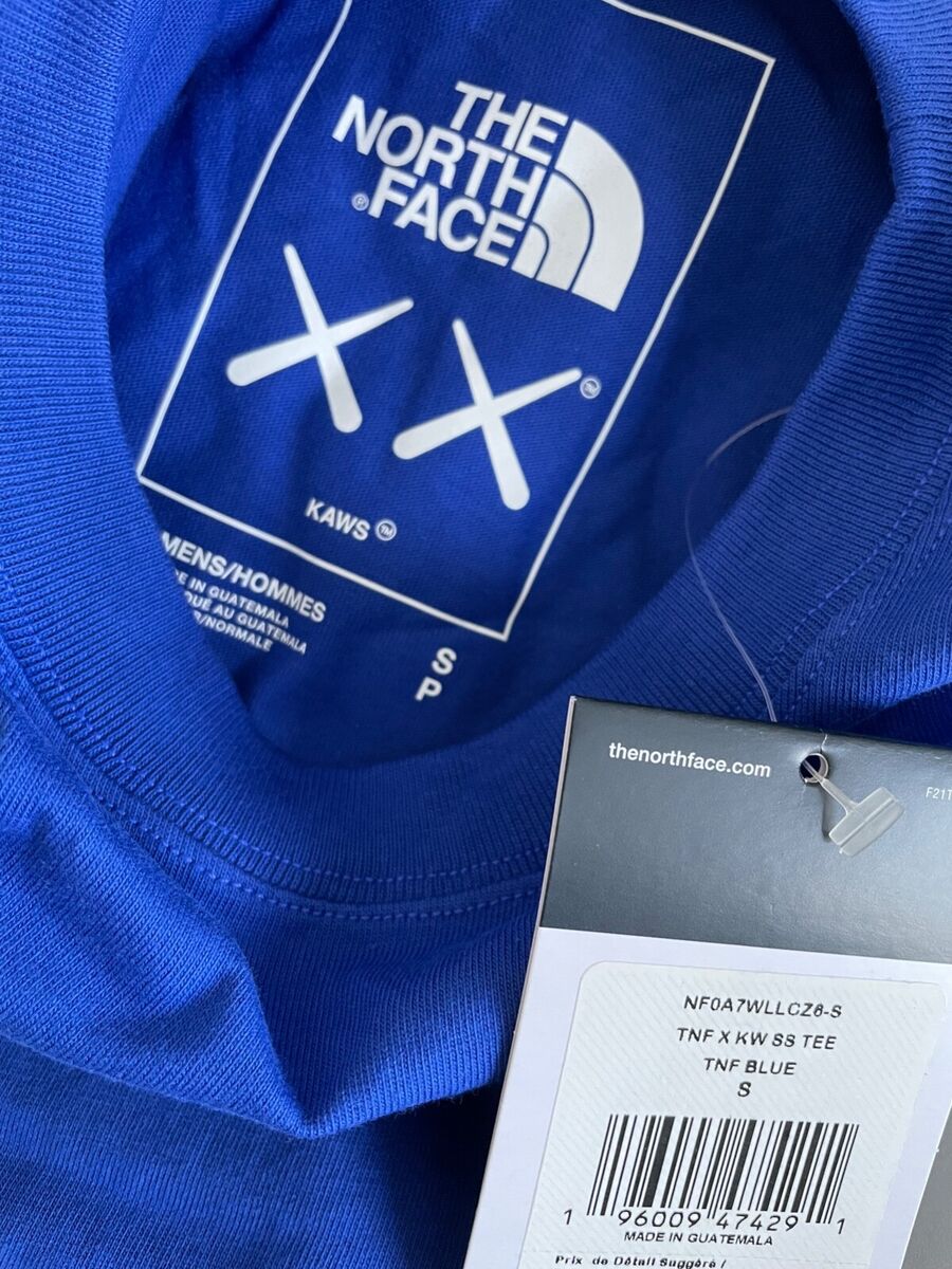 NWT The North Face x KAWS XX Size Small Short Sleeve Tee T NWT The North Face x KAWS XX Size Small Short Sleeve Tee T