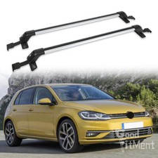 Dachträger Alu Relingträger Gepäckträger Mit Sicherheitsschlos für VW Golf VII