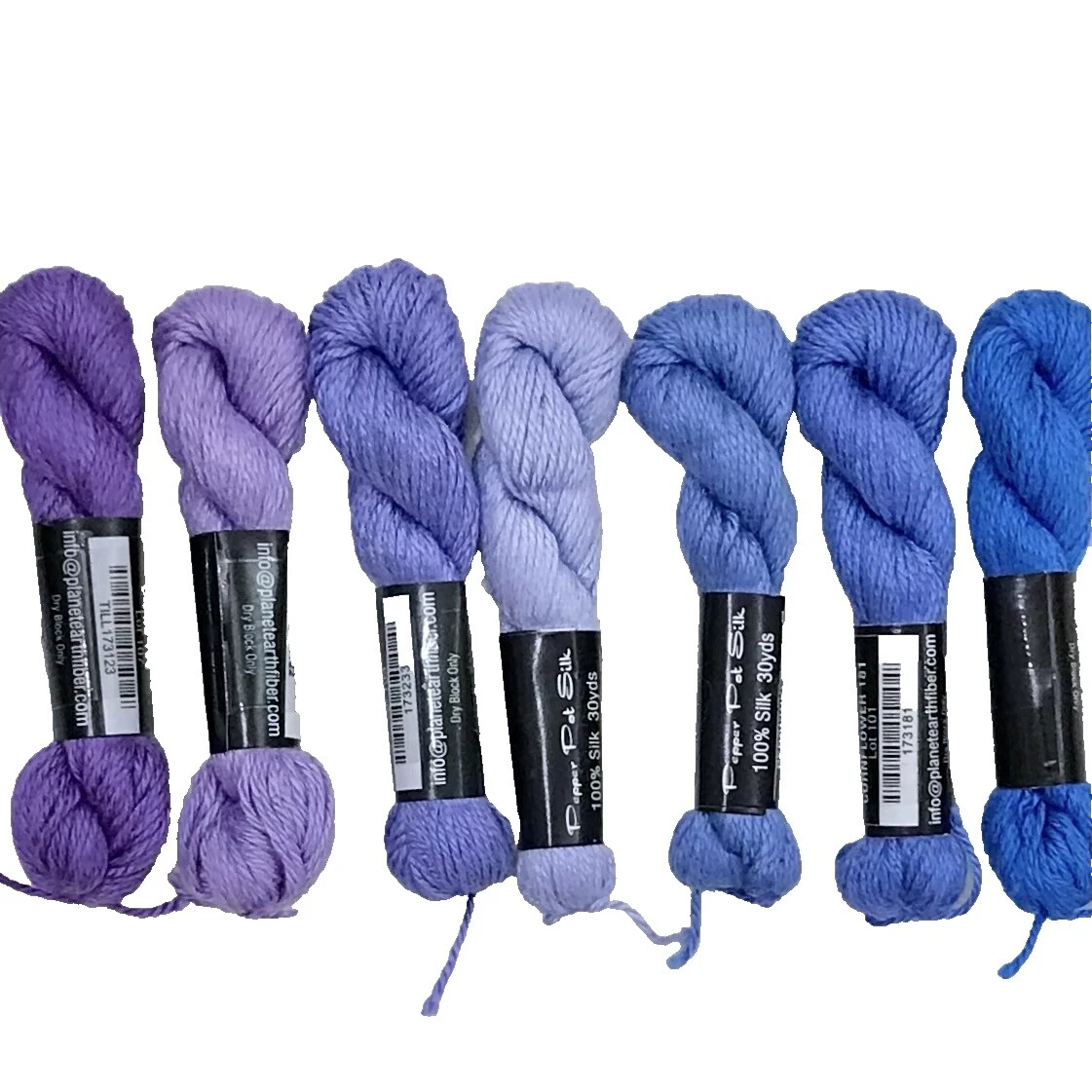 Hilos de bordado de seda Trenzado Trenzado