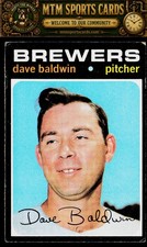 1971 Topps #48 Dave Baldwin