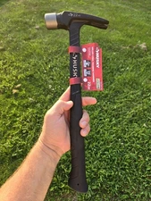 New Husky Milled Steel Magnetic Framing Hammer with Tag 22oz Free Shipping
