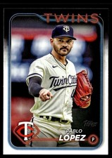 2024 Topps Pablo Lopez Minnesota Twins #651