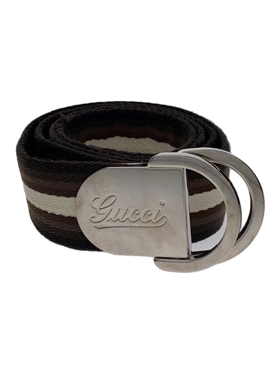 GUCCI Brown Leather Belt for Women BRW Collection
