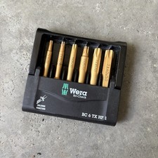 Wera BC 6 TX HF 1 Torx Bit Set Holding Functi...