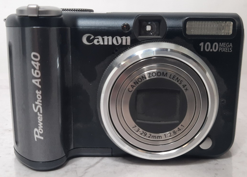 Canon PowerShot A640 PC1200 10.0 Mega Pixels | Powers on | See ...