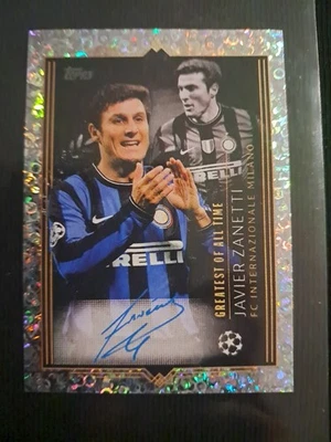 STICKER TOPPS UEFA CHAMPIONS LEAGUE 2023-24 JAVIER ZANETTI #731 SIGNATURE STYLE - Photo 1/4