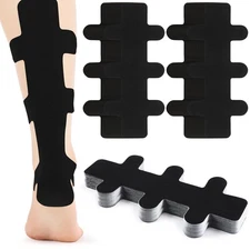 50 Pcs Achilles Tendonitis Kinesiology Tape Precut Achilles Tendon Tape