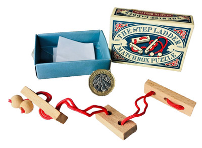 Puzzle The Step Ladder Matchbox Puzzle Vintage es