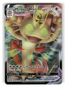 Meowth Vmax Swsh 005 | eBay