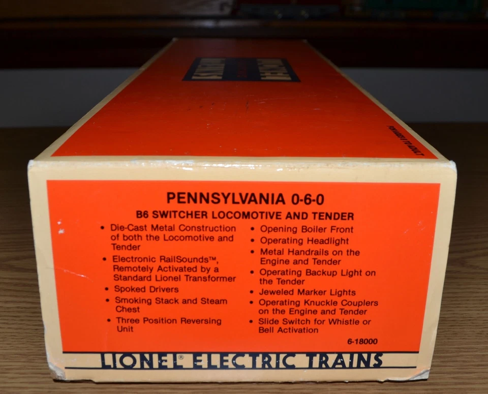 Lionel Pennsylvania 0-6-0 #8977 B6 Switcher Locomotive & Tender O Gauge - VIDEO - Image 2 of 4