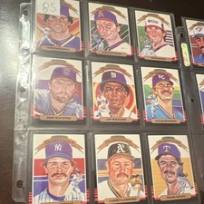 Donruss 1985 Diamond Kings Baseball Trading Card Lot 26 Cards Checklist