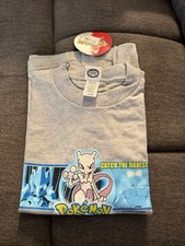 Pokemon Gotta Catch Em All Long Sleeve T-Shirt Vintage YOUTH Med Mewtwo