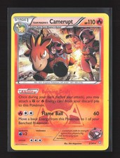 Pokemon Double Crisis #2/34 Holo Rare Team Magma's Camerupt