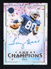 2023 Topps Motif Canvas Champions Auto 73/99 Tony Hill #CCA-THI Auto 1cc7