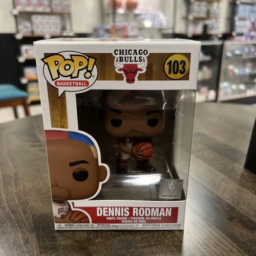 Funko Pop! Basketball Dennis Rodman Chicago Bulls Legend NBA Vinyl Figure #103