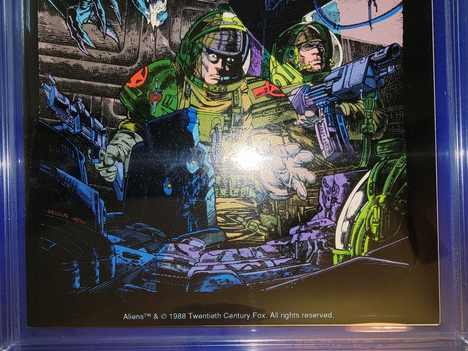 1988 ALIENS #1 1st Print 9.8 Graded 1st Appearance Ultra RARE IN 9.8 Dark Horse - Image 2 of 4