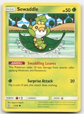 Sewaddle (7) 7/236 SM - Unified Minds Pokemon TCG LP