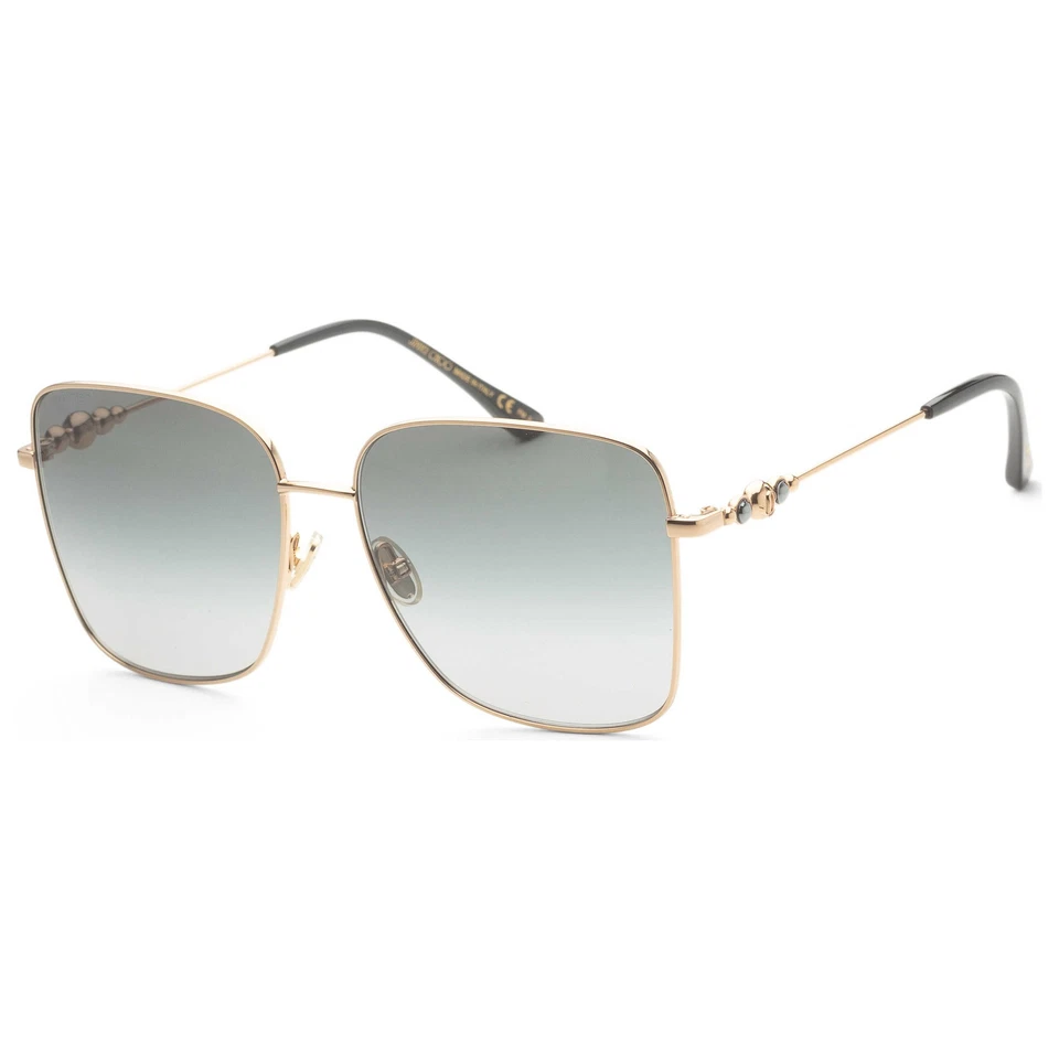 Jimmy Choo Women's 59 mm Black Gold Sunglasses HESTERS-02M2-9O