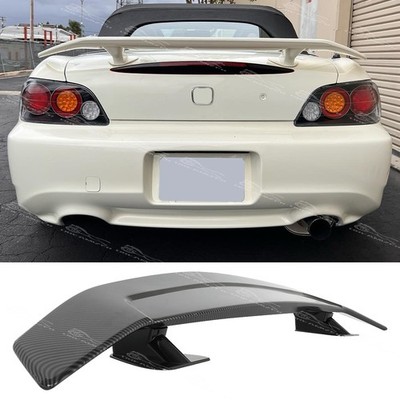 For Honda S2000 AP Carbon Fiber 47'' Rear Boot Flat Trunk Racing Spoiler Wing