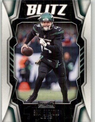 2020 Panini Playbook Sam Darnold Blitz #BLITZ-24 New York Jets