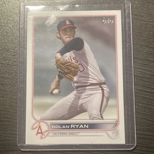 Topps 2022 Update Series Nolan Ryan #US34 Los Angeles Angels Baseball Card