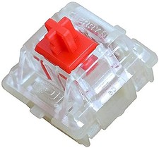 10 Pack Cherry MX Standard RGB Red Switches Plate Mounted 45g Linear MX1A-L1NA