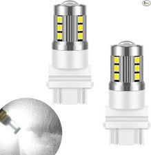 3157 LED Bulb for Blinker Brake Light Front Turn Signal Bulb, 2PC Color: White
