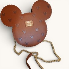 Loungefly Disney Mickey Mouse Ice Cream Sandwich Crossbody Bag Faux Leather NWT
