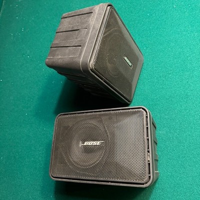 Pair of Bose Model 101 Music Monitor Black TESTED & WORKING
