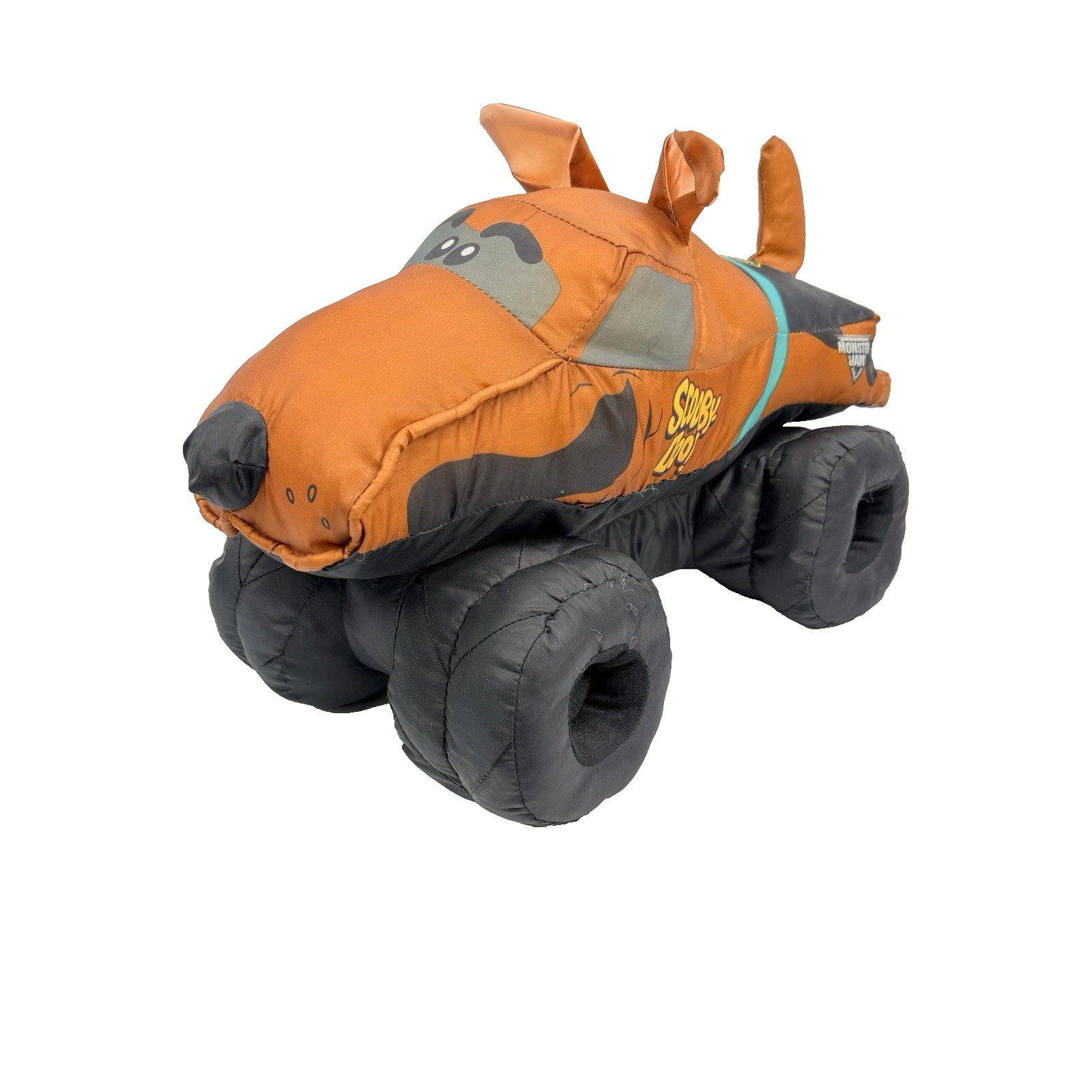 Monster Jam Scooby Doo Truck Plush 15" Stuffed Toy Lovely Super Soft 