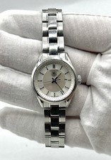 Tag Heuer Carrera Date Mother of Pearl Quartz Stainless Ladies Watch WV1415