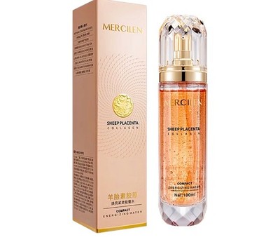 MERCILEN Sheep Placenta Collagen Essence 3.38oz Brighten Hydrate
