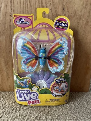Little Live Pets Lil' Butterfly Rainbow Splash New