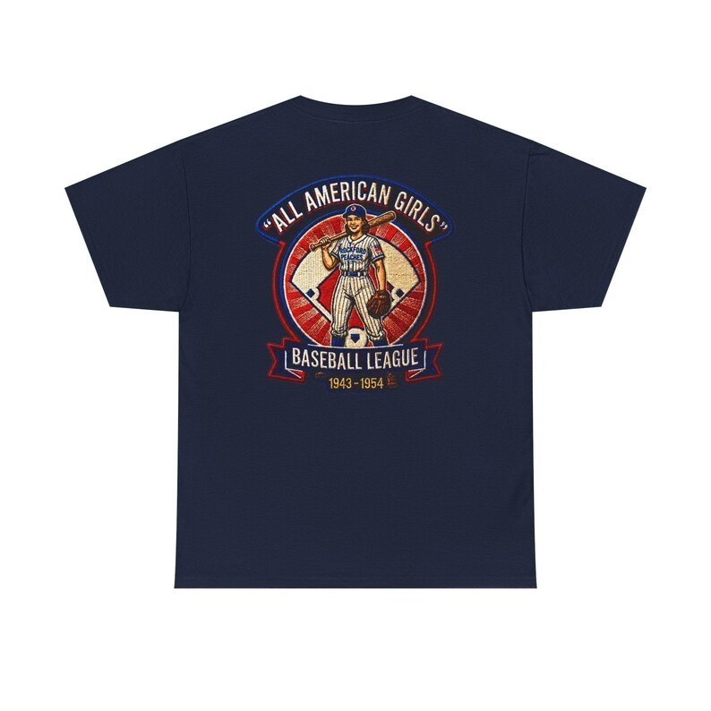 All American Girls Baseball League Tee